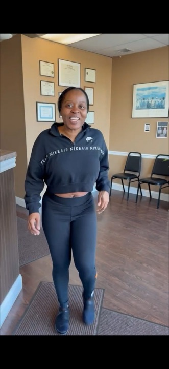 Patient video: back pain relief story using German medical technology